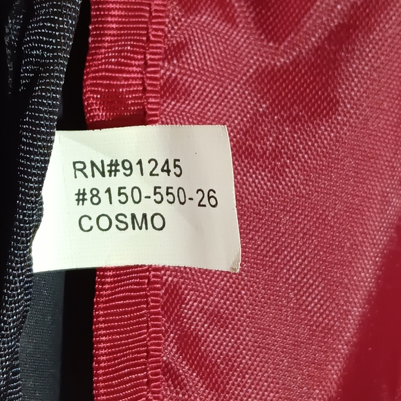 Dakine Black Cosmo 6.5L Backpack Bag Organizer Pockets Womens - Picture 10 of 10